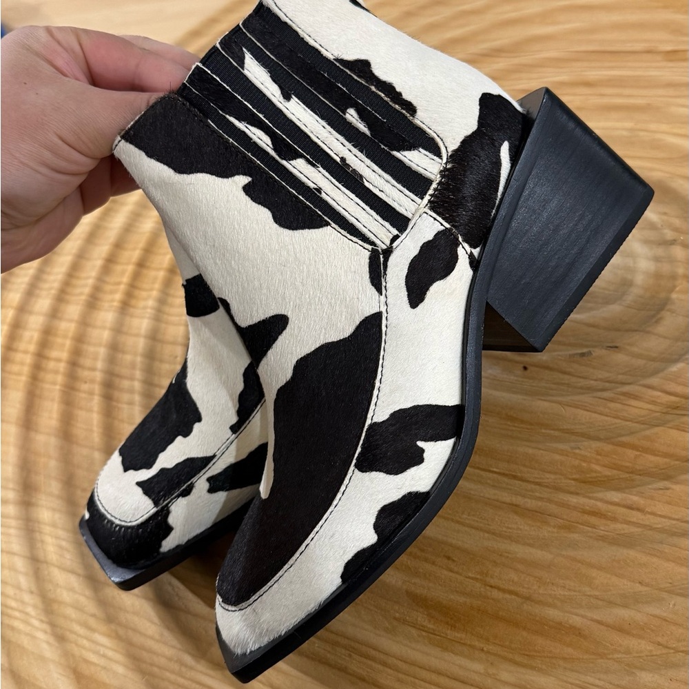 Chic Monochrome Ankle Booties